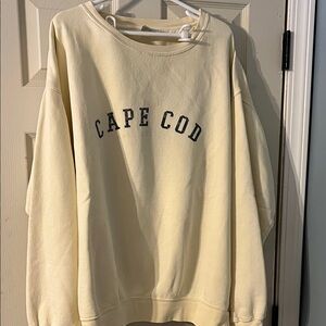 Cape Cod Light Yellow Women's Sweatshirt